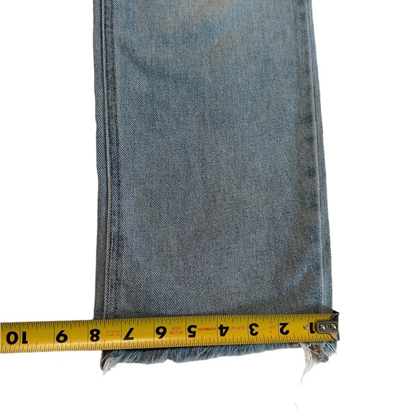 Cello 100% Cotton Distressed Hem Jeans Size 13/31 - Picture 13 of 16